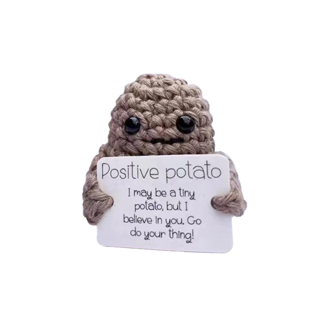Positive Potato Emotional Support Potato Make Lemons Out of